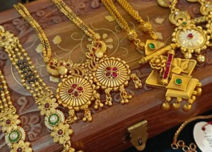 indian-traditional-gold-jewellery-displayed-600nw-2300078387